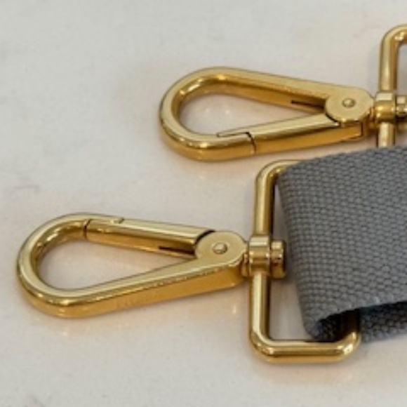 💋 Prada Canapa Tote Canvas shoulder bag Gray - Picture 15 of 16